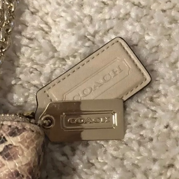 COACH Embossed Faux Python Innovation Leather Bag - Picture 2 of 12